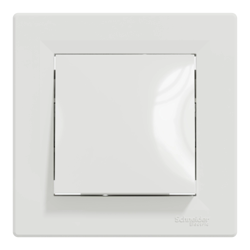 Вимикач 1-кл. білий прохідний Schneider Electric ASFORA EPH0400121