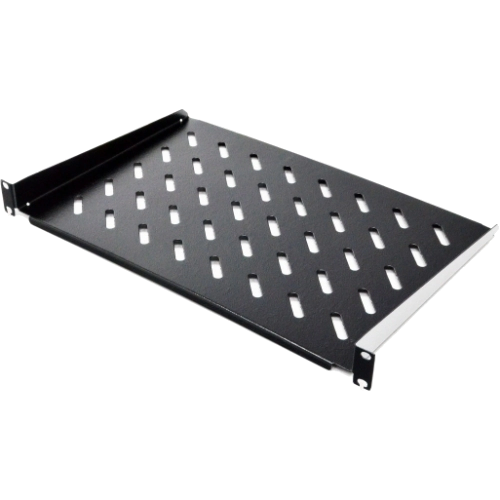Полиця консольна чорна CMS 19" 1U 300мм
