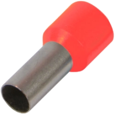 Наконечник втулковий ізольований червоний 0.75 кв.мм Enext e.terminal.stand.e7508.red