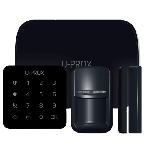 Комплект бездротової охоронної сигналізації U-Prox MP kit Black
