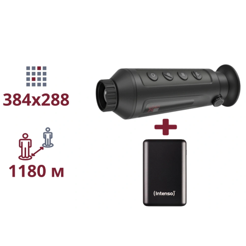 ТЕПЛОВІЗІЙНИЙ МОНОКУЛЯР ТА ПОВЕРБАНК AGM Taipan TM25-384 + INTENSO Powerbank 2 000 мА•г