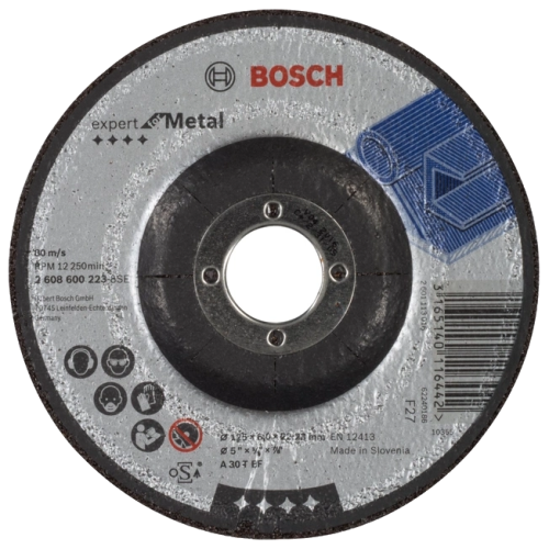 Обдирний круг для металу Bosch 230 x 6 мм (2608600228)