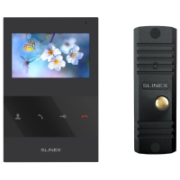 Комплект відеодомофону Slinex SQ-04(Black)+ML-16НD(Black)