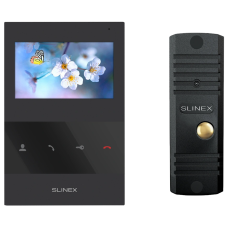 Комплект відеодомофону Slinex SQ-04(Black)+ML-16НD(Black)