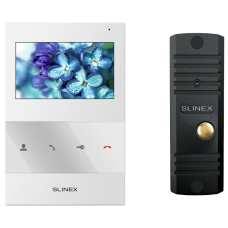 Комплект відеодомофону Slinex SQ-04(White)+ML-16НD(Black)
