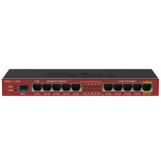 10-портовий маршрутизатор MikroTik RB2011iLS-IN