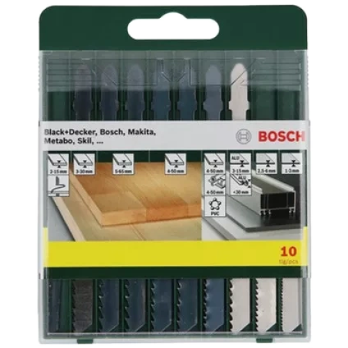 Набір пильних полотен Bosch Promoline 10 шт (2607019461)
