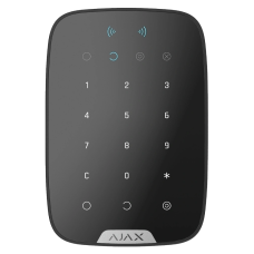 Superior Keypad Plus black Jeweller Бездротова клавіатура з підтримкою захищених карток і брелоків Ajax