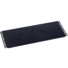 Заглушка 19" 4U чорна CMS UA-BP4U-B