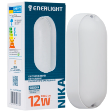 Світильник світлодіодний 12Вт 5000К IP65 ENERLIGHT NIKA