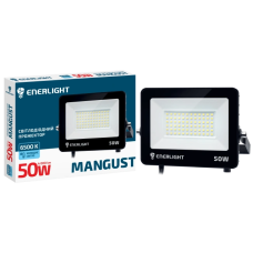 Прожектор світлодіодний 50Вт 6500K ENERLIGHT MANGUST