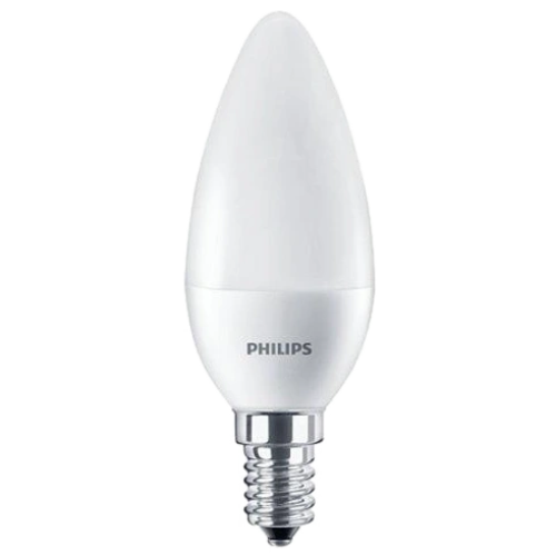 Лампочка 5W 500lm Philips Ecohome LED Candle E14 840B35