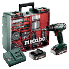 Акумуляторний дриль-шурупокрут Metabo BS 18 Mobile Workshop (602207880)