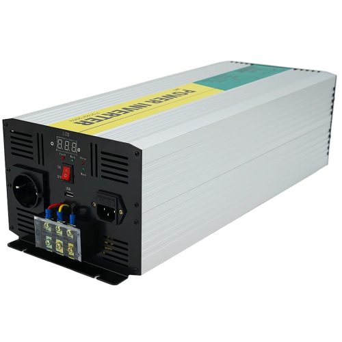 Інвертор напруги 12V/220V, 4000W з правильною синусоїдою RITAR RSCU-4000