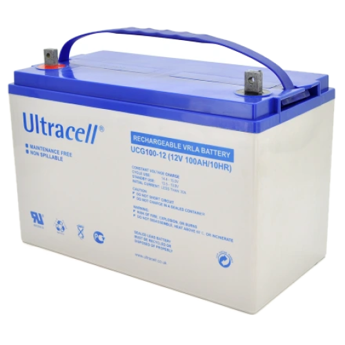 Свинцево-кислотна акумуляторна батарея Ultracell UCG100-12 100А•г 12В гелева