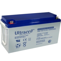 Свинцево-кислотна акумуляторна батарея Ultracell UCG150-12 150А•г 12В гелева
