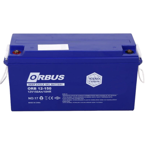 Свинцево-кислотна акумуляторна батарея ORBUS CG12150 150A•г 12В гелева