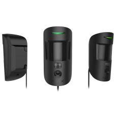 Superior MotionCam (PhOD) black Fibra Дротовий сповіщувач руху з підтримкою фотоверифікації Ajax