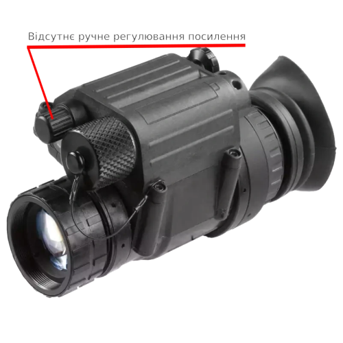 Монокуляр нічного бачення AGM PVS-14 NL1 no Manual Gain