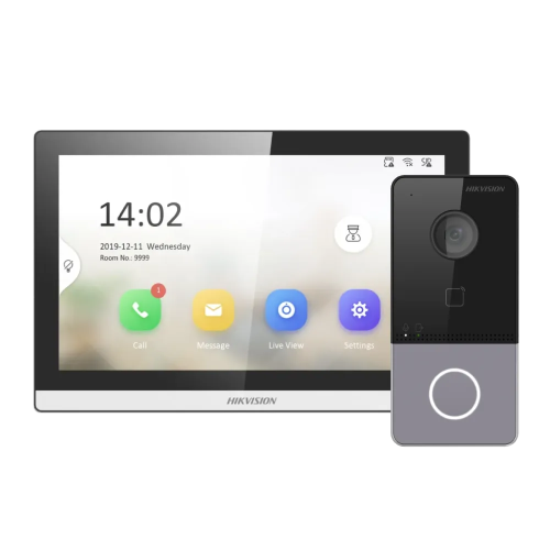 Комплект відеодомофона Hikvision WI-FI DS-KV6113-WPE1(C)+ DS-KH6350-WТE1 "Стандарт"