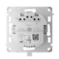 Реле керування розеткою Ajax OutletCore (smart) [type F] [55] (8EU)