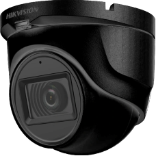 Turbo HD відеокамера Hikvision DS-2CE76H0T-ITMFS (Black)(AVINET) 5МП (2.8мм) з мікрофоном