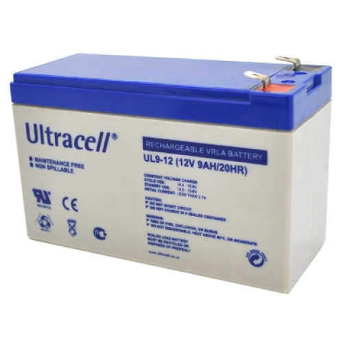 Свинцево-кислотна акумуляторна батарея Ultracell UL9-12 9A•г 12В