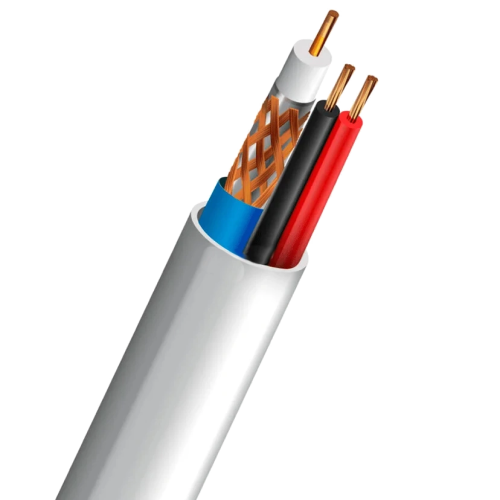 Коаксіальний комбінований кабель “OS”структура Trinix RG-59+2*0,5