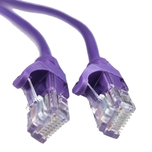 Патч-корд фіолетовий 0.5м UTP CAT5e