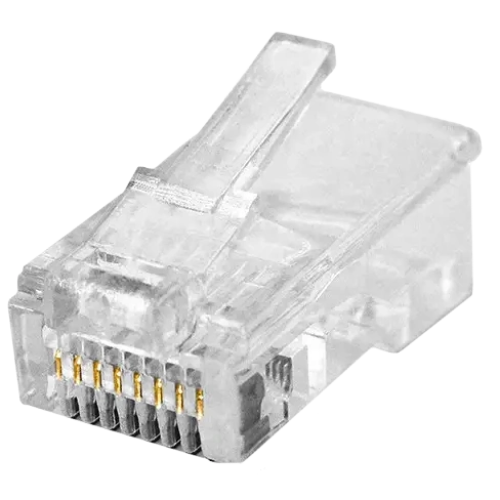 Конектор (100 шт/уп.) Q100, Box Tyco RJ-45 8P8C UTP Cat-5 (TCRJ45-UTP)