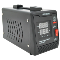 Стабілізатор напруги релейний 1xShuko, DC140-260V, AC220, BOX, Q Green Wave Mauser 500VA (350Вт)