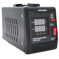 Стабілізатор напруги релейний 1xShuko, DC140-260V, AC220±8%, BOX Green Wave Mauser 1000VA (700Вт)