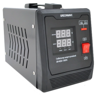 Стабілізатор напруги релейний 1xShuko, DC140-260V, AC220±8%, BOX Green Wave Mauser 1500VA (1050Вт)