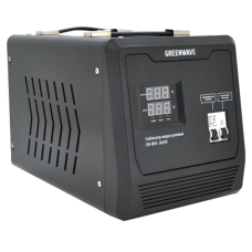 Стабілізатор напруги релейний клеммные колодки DC140-260V, AC220 Green Wave Mauser 5000VA (3500Вт)