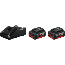 Зарядний пристрій + 2 акумулятора Bosch GAL 18V-40 + GBA 18 В 4.0 Ah (1600A019S0)