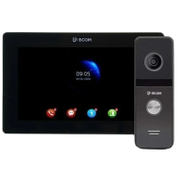 Комплект відеодомофона BCOM BD-770FHD Black Kit
