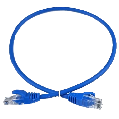 Патч-корд блакитний 0.25м EServer UTP CAT5e