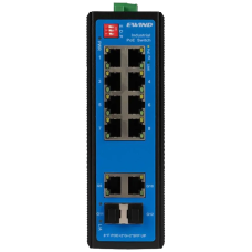 Комутатор 12 портів некерований Ewind EW-PIS1712-8FE PoE