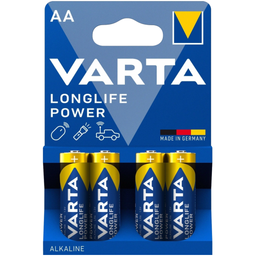 Батарейка AA VARTA HIGH ENERGY/LONGLIFE POWER BLI 4 ALKALINE
