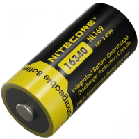 Акумулятор літієвий Nitecore NL169 Li-Ion CR123A 3.6V (950mAh)