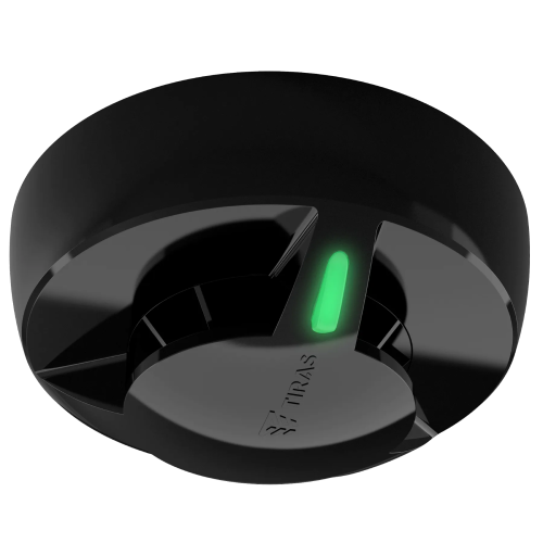 Тепловий неадресний пожежний сповіщувач Tiras DETECTO HT10 (black)