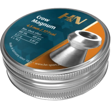 Кулі пневматичні 0,57 г 4,5 мм H&N Crow Magnum (400 шт)
