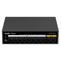 Комутатор 10 портів некерований Ruijie Reyee RG-ES110F-P PoE