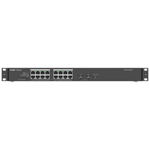 Комутатор 18 портів некерований Ruijie Reyee RG-ES118GS-P-L PoE