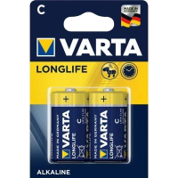 Батарейка VARTA LONGLIFE C BLI 2 ALKALINE
