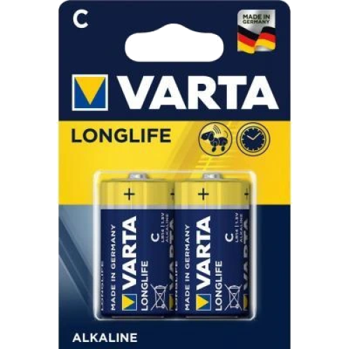 Батарейка VARTA LONGLIFE C BLI 2 ALKALINE