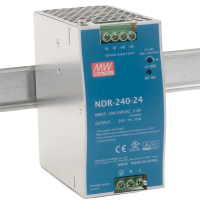 Блок живлення Mean Well NDR-240-24 24В 10А на Din-рейку