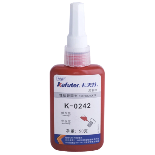 Лак фіксатор різьби гвинтів синій Kafuter K-0242 50ml