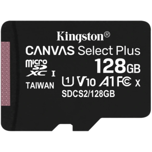 Карта пам'яті Kingston microSD 128GB C10 UHS-I R100MB/s + SD